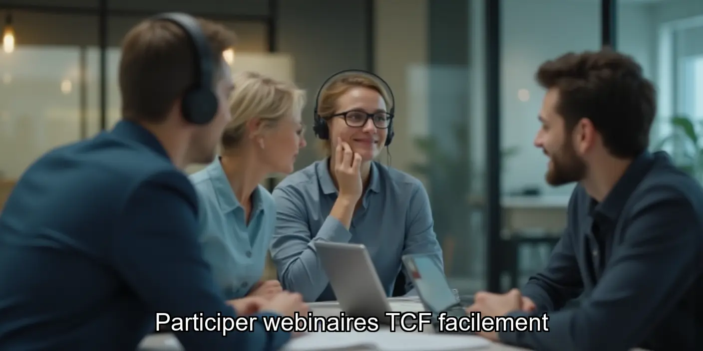 Webinaires TCF : participez à nos événements en ligne