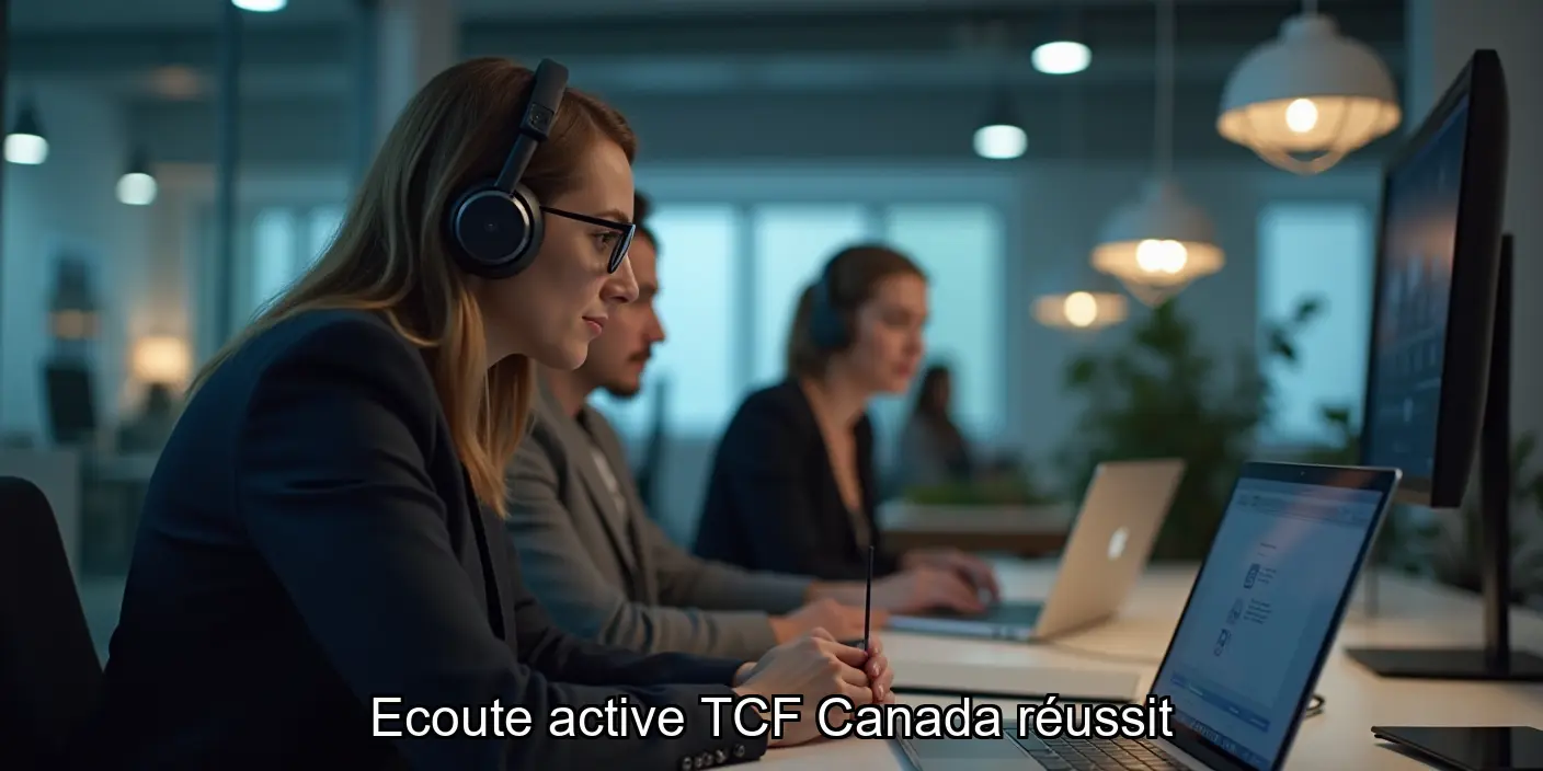 Compréhension orale TCF Canada : Techniques de perfectionnement